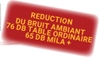 Image sur Tablette antibruit Plus ronde - Ø 120 cm verte